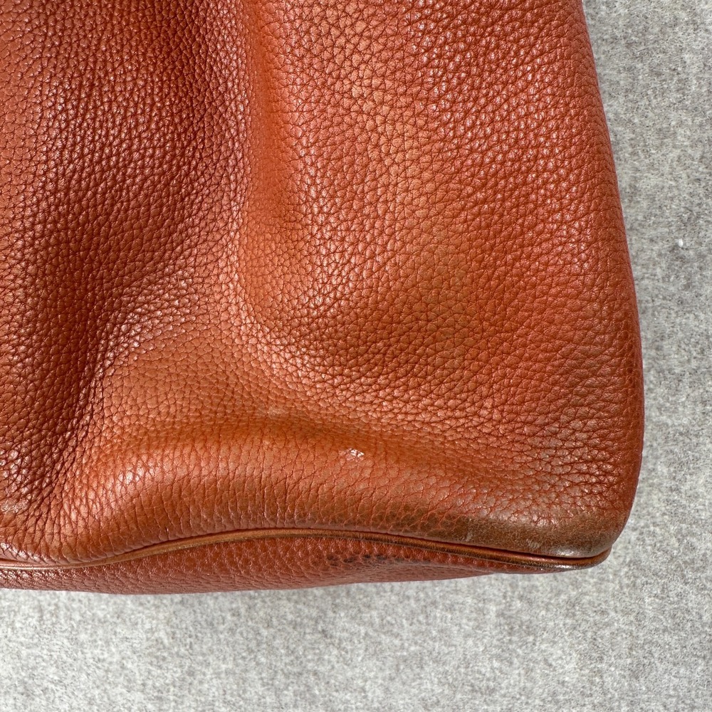 VTG DOONEY & BOURKE Tan Brown Bucket Bag Purse All Weather Leather‎ Shoulder - Picture 10 of 14